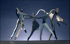 Boris Kramer Boris Kramer Dancing Family with Four Children